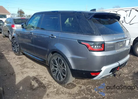 2020 Land Rover Range Rover Sport Hse Mhev из США, поврежденный, VIN SALWR2SU3LA743674
